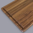 thumbnail image 3 of Delice Rectangle Cutting Board with Juice Drip Groove Walnut Medium 15.5 x 11, 3 of 5