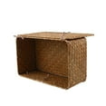thumbnail image 5 of Wicker Storage Basket Set of 3 - Seagrass with Lid, 5 of 5