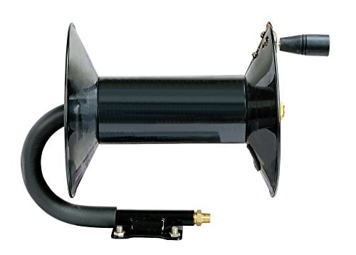 ReelWorks L201303A Hand Crank Air Compressor Hose Reel without Hose by