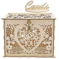 thumbnail image 7 of Keenso Individuality Wedding Card Box With Keys DIY Money Gift Box For Birthday Party, 7 of 7
