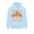thumbnail image 5 of Las montañas son mi lugar feliz, regalo para un hombre o una mujer excursionistas, sudaderas con capucha, sudaderas de alta calidad estilo preppy para hombres y mujeres, 5 of 5