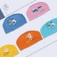 thumbnail image 5 of Gorros de natación para niños y niñas, gorros de natación de alta elasticidad que mantienen el cabello limpio, transpirable y en forma MFZFUKR CPB-DE-SSW402-2, 5 of 5
