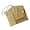 Khaki, variant on 7-Piece Bamboo Cutlery Set in Canvas Carry Pouch, Complete Portable Utensil Kit for Travel, Reusable Eco-Friendly Flatware, Army Green,Khaki,1PC