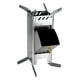 thumbnail image 2 of Estufa de camping plegable compacta y multifuncional para cocinar Plata, 2 of 8