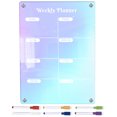 thumbnail image 3 of 1 Set of Magnetic Planning Board Chores Planning Board Dry Erase Refrigerator Board Home Supply, 3 of 9