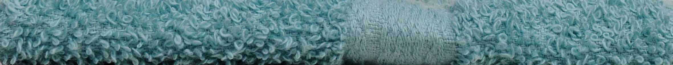 MAINSTAYS BASIC SOLID WASH CLOTH AQUA