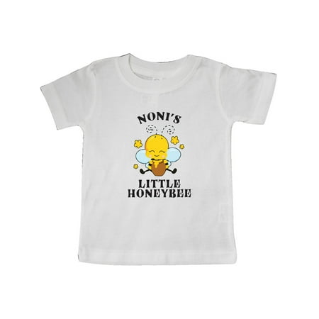 

Inktastic Cute Bee Noni s Little Honeybee with Stars Gift Baby Boy or Baby Girl T-Shirt