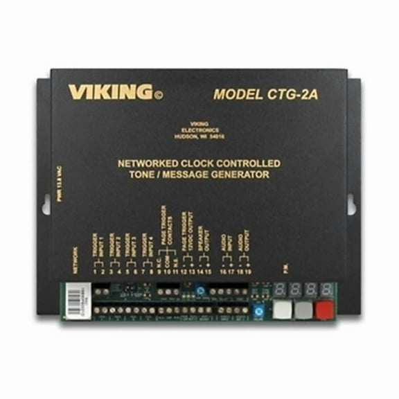 Viking Electronics  Network Clock Controlled Tone Generator