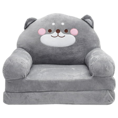 GOOHOCHY Elephant Shape Kids Seat Lovely Child Folding Sofa Creative Baby Plush Sofa