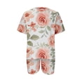 thumbnail image 4 of Ensemble d'Été 2 Pcs pour Femmes Mode Col Rond Manches Courtes Imprimé Décontracté Haut et Short Ensemble d'Été pour Femmes en Liquidation, 4 of 5