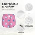 thumbnail image 6 of Lsque French Bulldog Printed Women's Running Shorts with Liner Pockets,Elastic Quick Dry Workout Athletic Gym Yoga Shorts,Womens High Waist Shorts-Small, 6 of 9