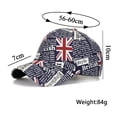 thumbnail image 3 of ASFGIMUJ Fashion Women Men Sport Prints Breathable Beach Baseball Cap Hop Hat Sun Hat, 3 of 5