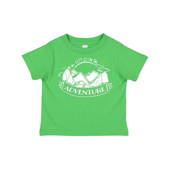 Inktastic Let's Go on an Adventure Mountains Boys or Girls Toddler T-Shirt