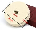 thumbnail image 3 of 2PCS Buffing Wheel Thickened Wool Polishing Wheel Polishing Pad Wheel for Metal, 3 of 7