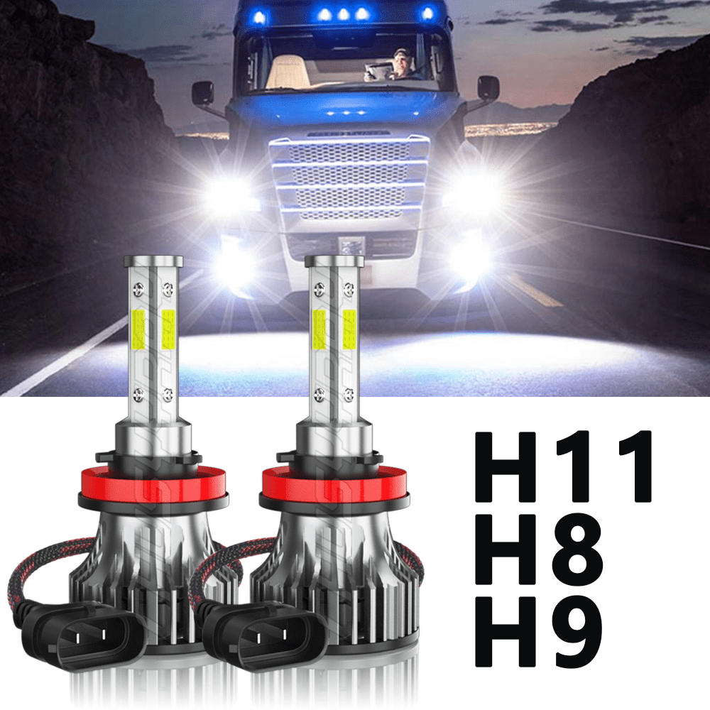 H11 LED Headlight Bulbs Kit for 20082017 Freightliner Cascadia