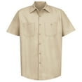 thumbnail image 2 of Red Kap Men's Short Sleeve Industrial Work Shirt, 2 of 5