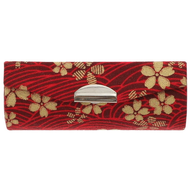 MasteelfCA Lipstick Holder Japanese Style Lipstick Container Purse Lipstick Box Exquisite Lipstick Holder