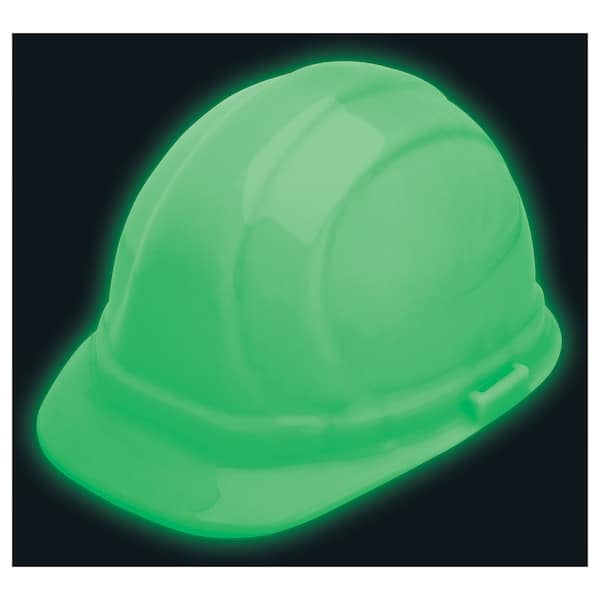 Hard Hat, Omega II, Polyethylene, 6 Point Ratchet, Type 1, Class E, Green WEL19902GD