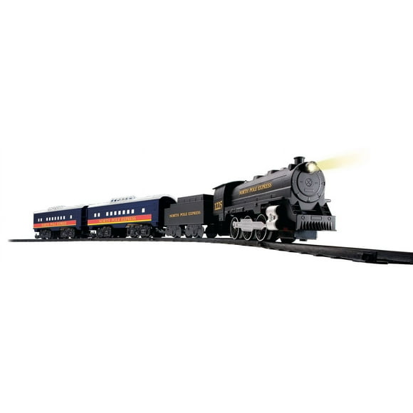 EZTEC BATTERY OPERATED NORTH POLE EXPRESS CHRISTMAS TRAIN SET (29 PIECES TRAIN SET)