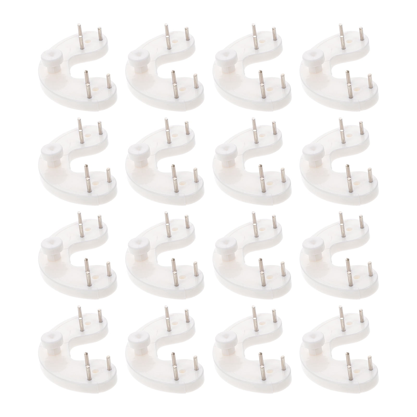 OUNONA 100 pcs Wall Picture Hooks Photo Picture Frame Hanger Art Painting Hanger Hooks