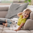 thumbnail image 4 of Dolls & Accessories Adorable Polar Bear Doll Stuffed Animal Toy Ideal for Children's Playroom and Nursery, 4 of 6