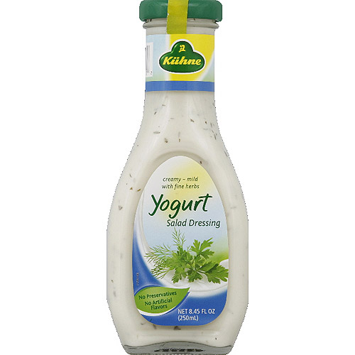 Kuhne Yogurt Salad Dressing, 8.45 fl oz, (Pack of 8)