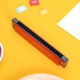 thumbnail image 4 of 20 Trous Double Rangée Harmonica Polyphonique Jouet Coloré Instrument de Musique Illumination Éducation Précoce Harmonica Multicolore, 4 of 5