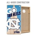 thumbnail image 4 of YouTheFan NCAA North Carolina Tar Heels 2' x 4' Cornhole Game, 4 of 6