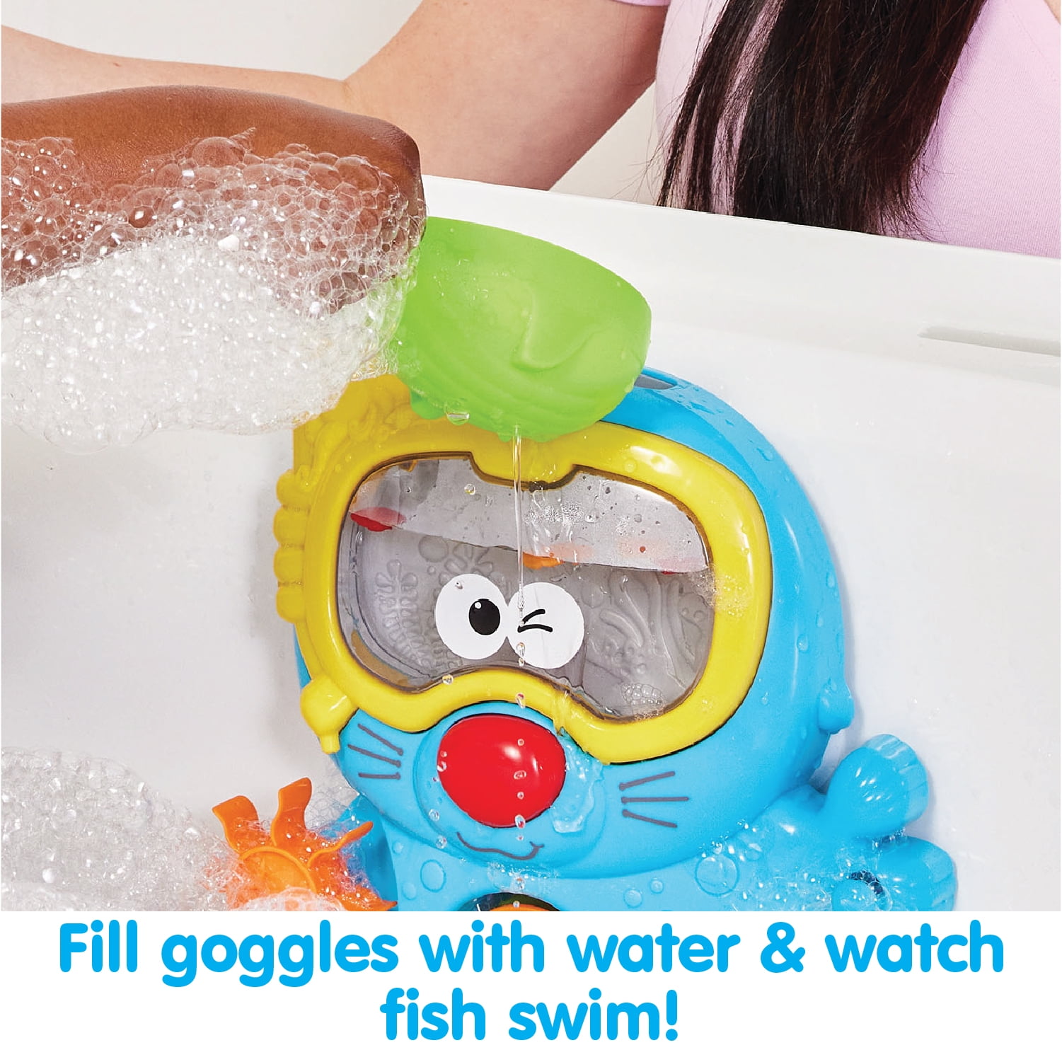 Kidoozie Splish 'n Splash Silly Seal, Bathtime Tub Toy for