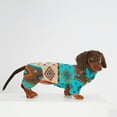 thumbnail image 4 of HQREA Full Body Onesie for Mini Dachshund Dog 4-Leg Flannel Winter Warm Dog Pajamas Jumpsuit, 4 of 6