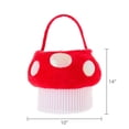 thumbnail image 2 of Mushroom Plush Easter Egg Hunt Basket for Girls and Boys, 2 of 4