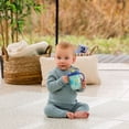 thumbnail image 5 of Nuby 2 Handle 7oz Multi-Function 2-in-1 Insulated Cup with Free Flow 360° Weighted Straw & Hard Spout, Submarines, 5 of 7