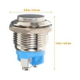 thumbnail image 2 of Miangastore 2pcs Doorbell Button Self-resetting Ringer Chime Door Bell Button Only Supply, 2 of 9