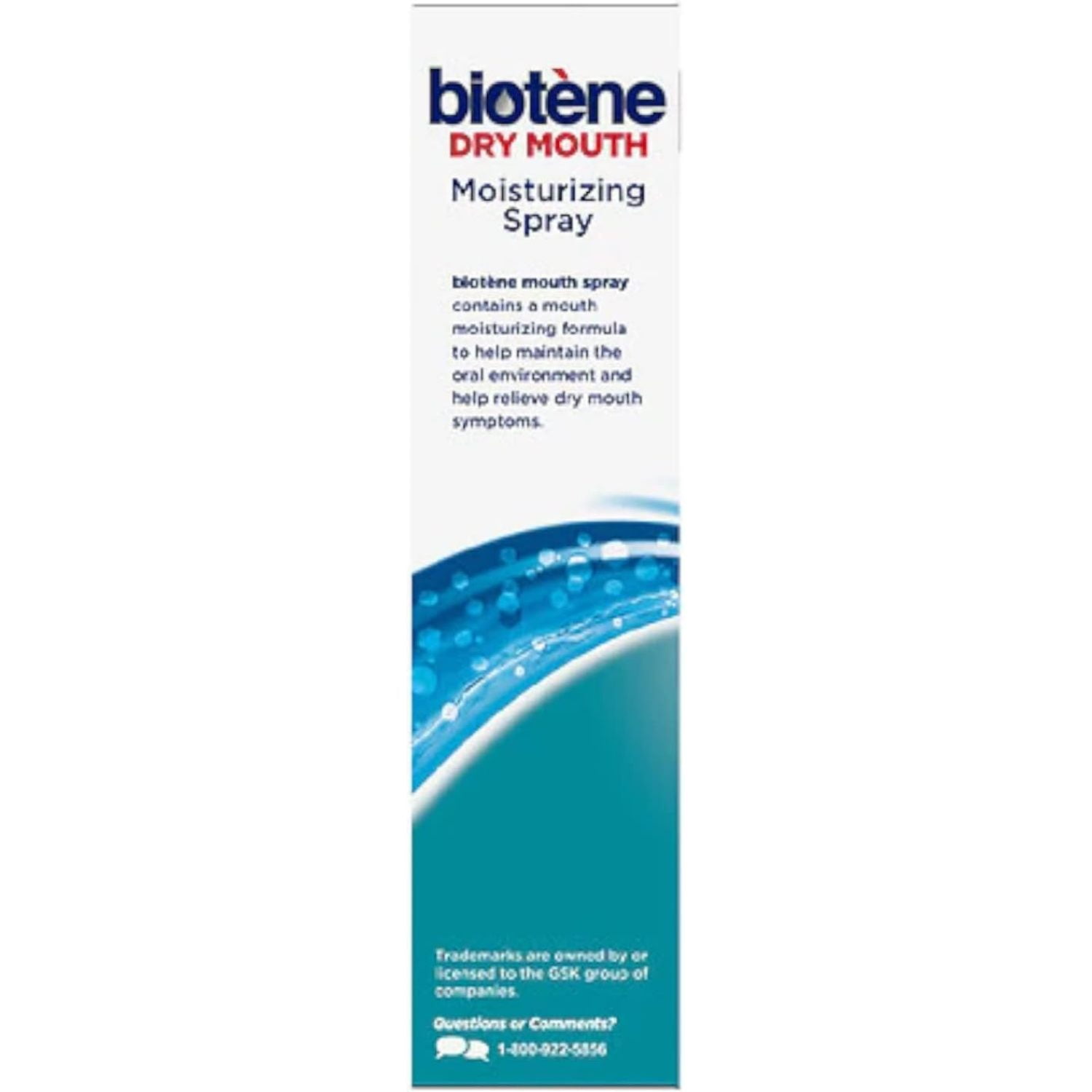 Biotene Dry Mouth Moisturizing Spray Gentle Mint 1.5 Oz (pack of 10)