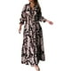 thumbnail image 1 of Gibobby Vestido casual de punto para mujer Vestido largo bohemio con cuello en V y manga larga para mujer(Blanco,CH), 1 of 5