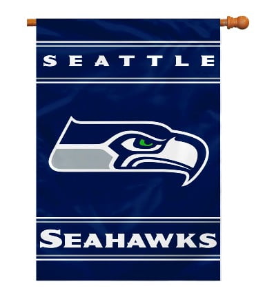 Seattle Seahawks double-sided Banner 