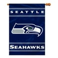 thumbnail image 1 of Bannière de Maison Seattle Seahawks 2 Faces 28 X 40, 1 of 1