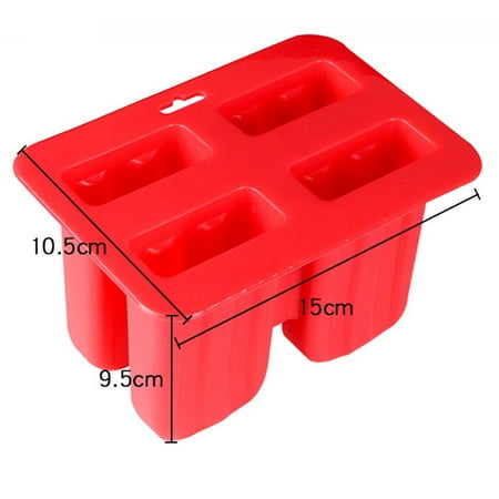 

Silicone Popsicle Mold Ice Cream Tray Summer Cool Ice Popsicle Mold