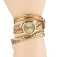 thumbnail image 1 of Reloj de Pulsera de PU Jadeshay con Tejido Trenzado para Mujer Estilo Casual, 1 of 8