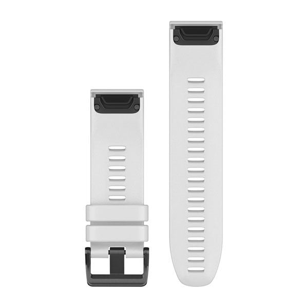 Garmin QuickFit 26 Watch Bands, White Silicone (3-piece Set)