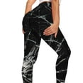thumbnail image 5 of CHENge Black Yoga Pants for Women Slim Fit Stretchy Scrunch No See Through Tummy Control Cycling Workout Yoga Pants, 5 of 7