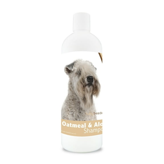 Healthy Breeds Soft Coated Wheaten Terrier Oatmeal Dog Shampoo with Aloe 16 oz