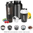 thumbnail image 2 of Protein Shaker Bottle,Sports Water Bottle,Leak Proof Shake Bottle For Protein Mixer, 2 of 5