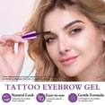 thumbnail image 3 of Easy Peel-Off Eyebrow Gel Makeup, Waterproof,Smudge-Proof and Easy Peel-Off Tint Gel, Natural Simulation Makeup, 3.52 OZ - Dark Brown, 3 of 11