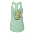 thumbnail image 2 of Wild Bobby, Jesus Is The Way John 14:6 Bible Verse, Inspirational/Christian, Women Racerback Tank Top, Mint, Large, 2 of 3