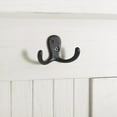 thumbnail image 2 of Crosley Furniture Seaside Hall Tree with Shoe Rack Bench and Coat Hooks for Hanging Storage, 2 of 9