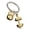 Gold, variant on Sturdy Kirsite Exercise Inspired Keychain Compact Gym Keyring Ideal For Active Travel Essential