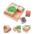 thumbnail image 4 of Children Building Block Plaything Kids Cognitive Toy Wooden Educational Plaything, 4 of 5