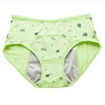 thumbnail image 5 of GYRATEDREAM Girls Period Underwear Menstrual Period Panties Cotton Protective Briefs Pack of 4 for 12-14 Years, 5 of 7