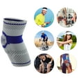 thumbnail image 6 of Unique Bargains 2 Pcs Breathable Elbow Pads Small Comfortable Elbow Pads for Sport Blue, 6 of 6